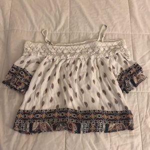 Off shoulder blouse